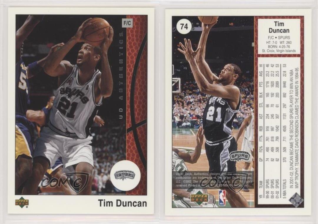 upper deck tim duncan rookie card upper deck tim duncan rookie card
