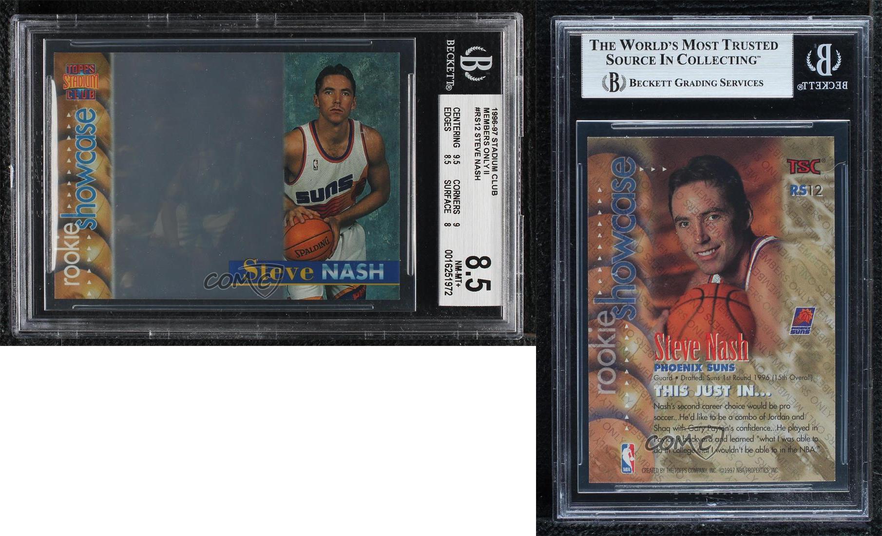Auction Prices Realized Basketball Cards 1996 STADIUM CLUB