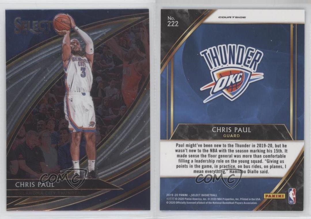 Panini Select Courtside 2019-20 Chris acheter Paul #222