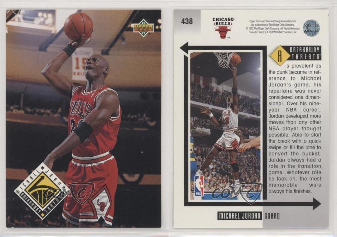 michael jordan upper deck 438