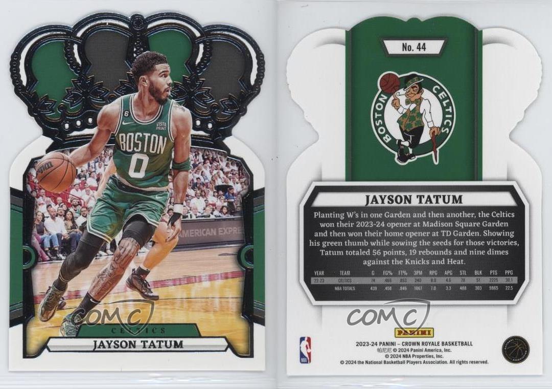 Panini Crown Royale Jayson Tatum #44 2023-24 - Imagen 4 de 4