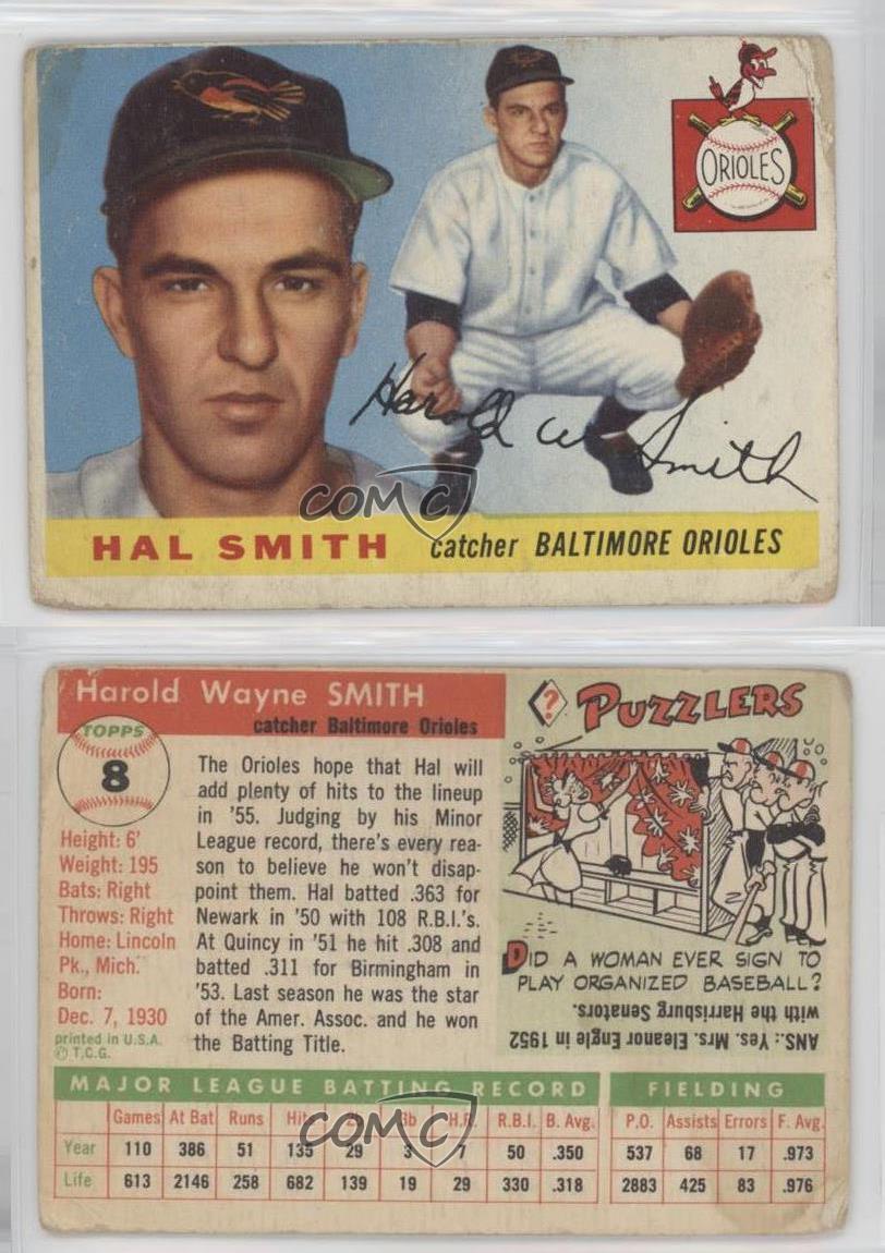 1955 Topps Hal Smith