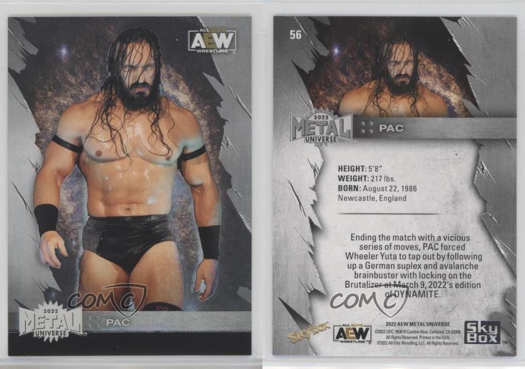 2022 Skybox Metal Universe AEW All Elite Wrestling Spectrum Pac #56