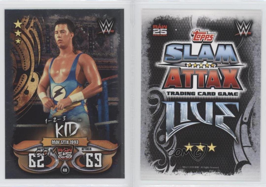 WWE Slam Attax LIVE Topps Various Cards x 1 