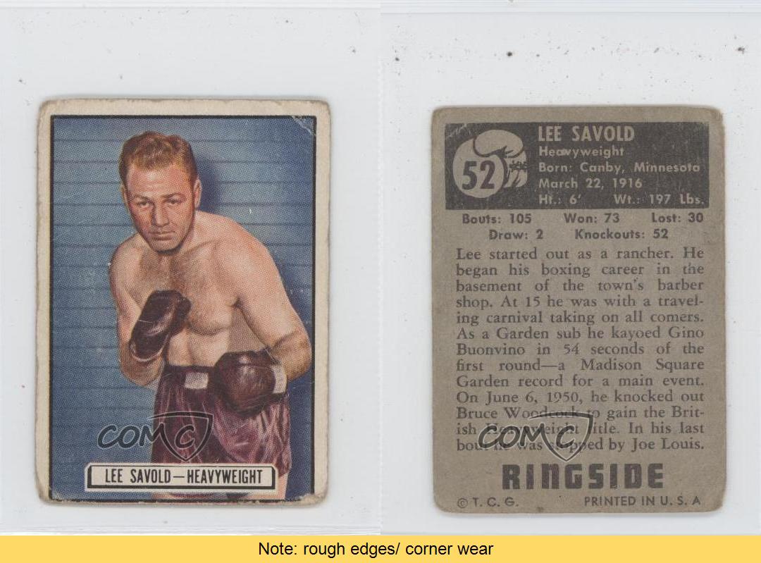 SCALZO, PETEY SIGNED 1951 TOPPS RINGSIDE CARD (PSA/DNA) – JO Sports Inc.