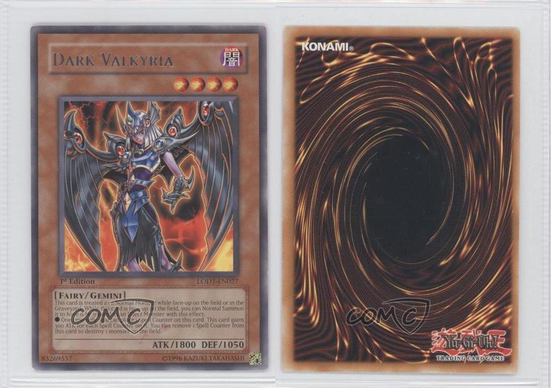 Dark Valkyria LODT-EN027 X 3 Rare Mint YUGIOH