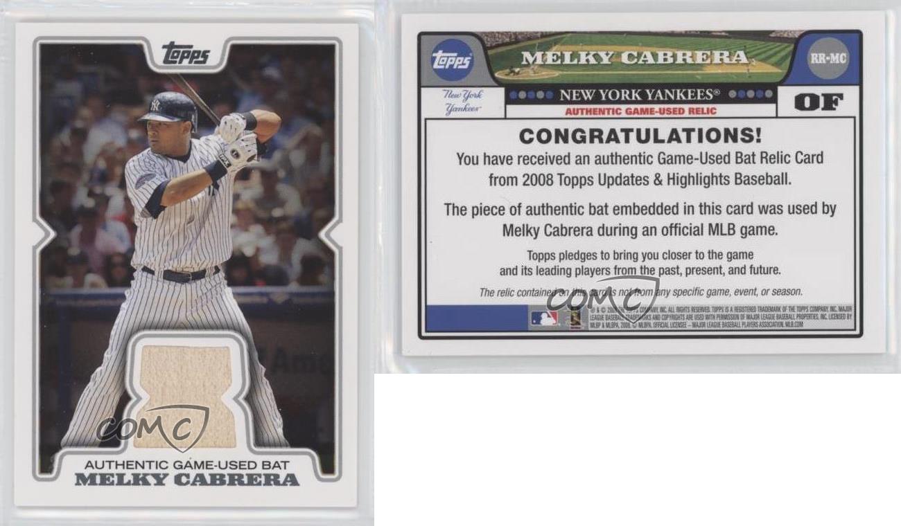 New York Yankees Authentic 2008 Patch Melky Cabrera #28 Jersey New