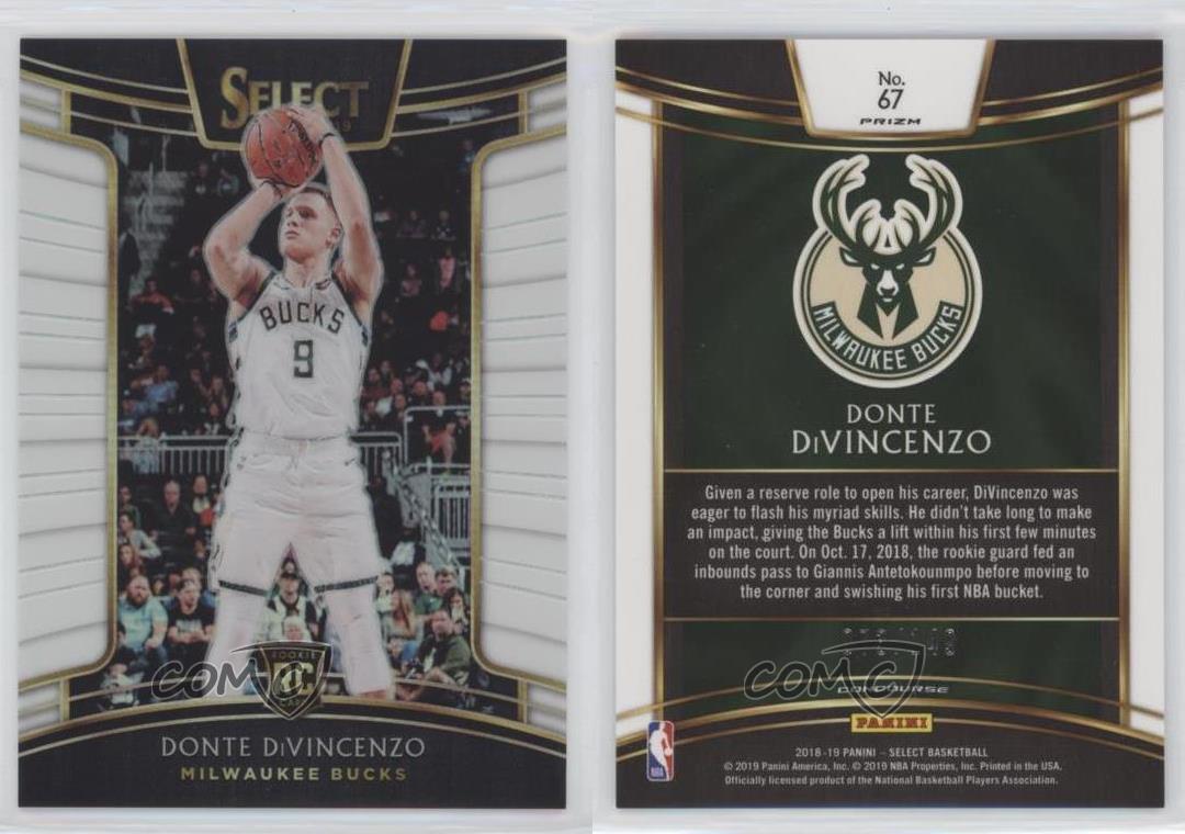 2019-20 Panini Select Concourse White Prizm /149 Donovan
