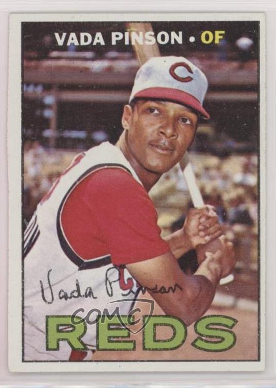 1967 Topps High # Vada Pinson #550 - Picture 1 of 3