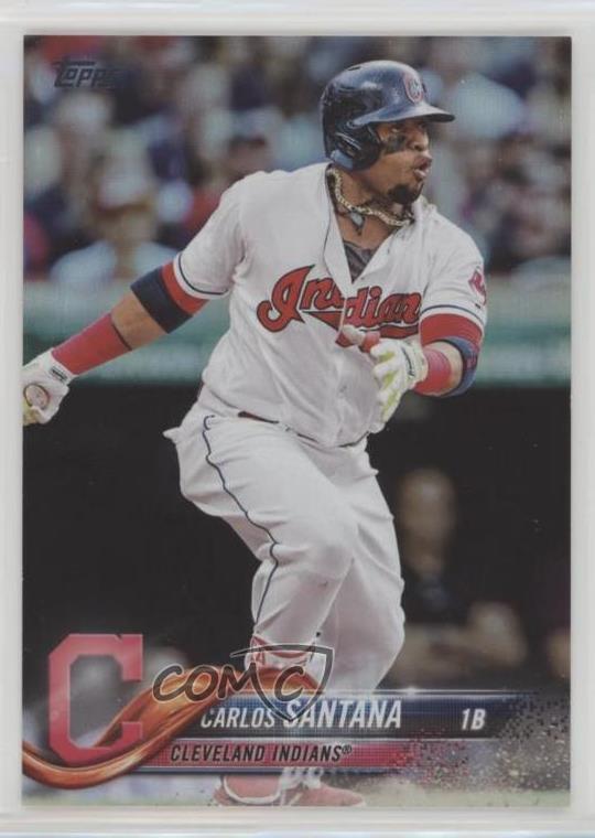 carlos santana indians jersey