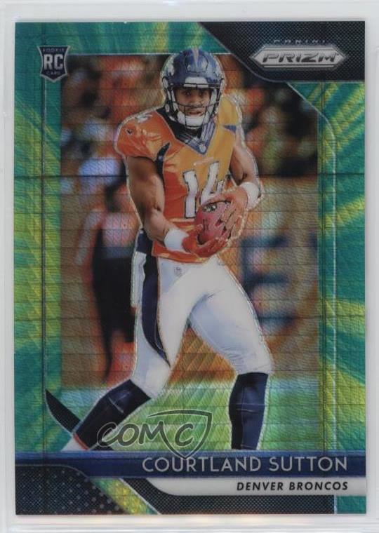 2018 Panini Prizm Rookie Hyper Prizm /275 Courtland Sutton #215 Rookie RC