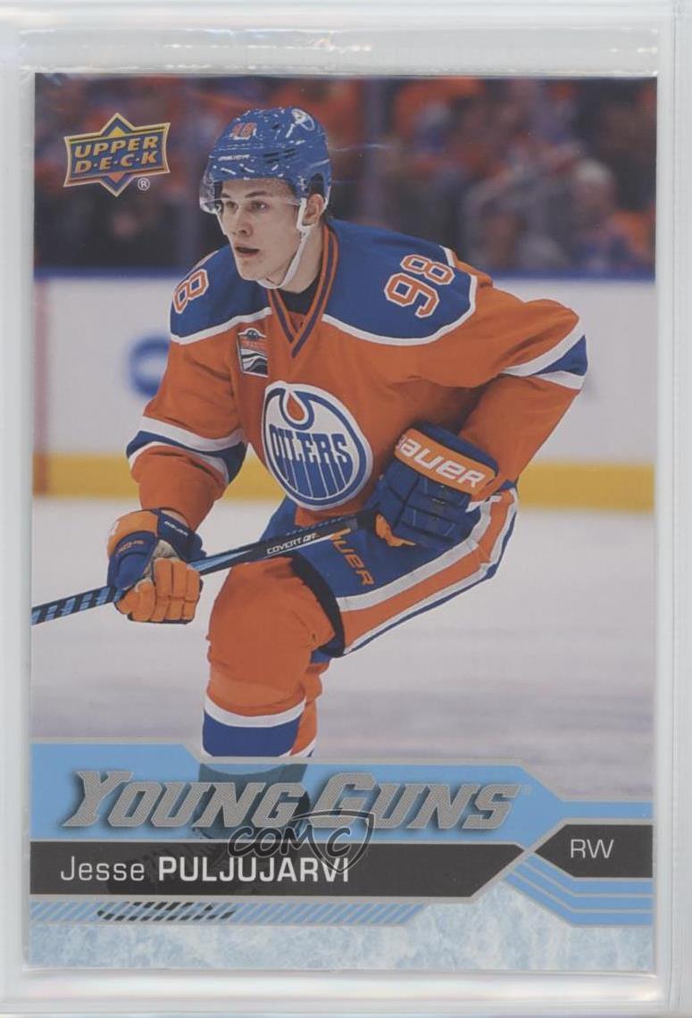 2016-17 Upper Deck Young Guns Jumbo Jesse Puljujarvi #225 md3