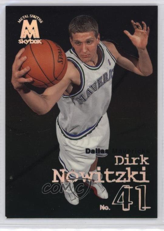 1998-99 Skybox Molten Metal Metal Smiths Dirk Nowitzki #35 Rookie RC HOF