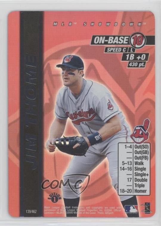 Image result for jim thome showdown card