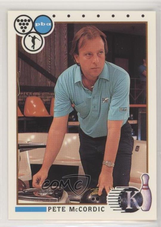 1990 Kingpins Pba 43 Pete Mccordic Bowling Card Ebay