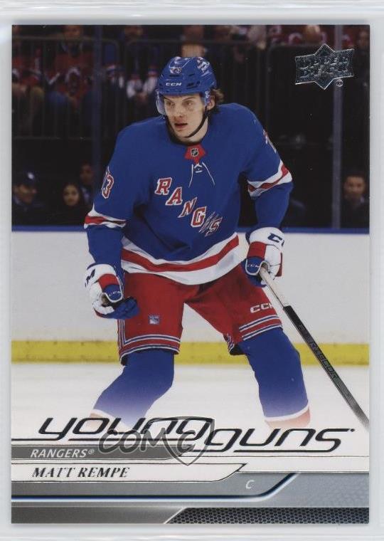 2024-25 Upper Deck Series 1 Young Guns Matt Rempe #216 1ir8