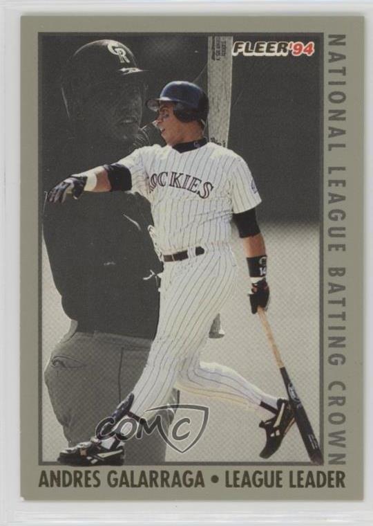 andres galarraga rockies jersey