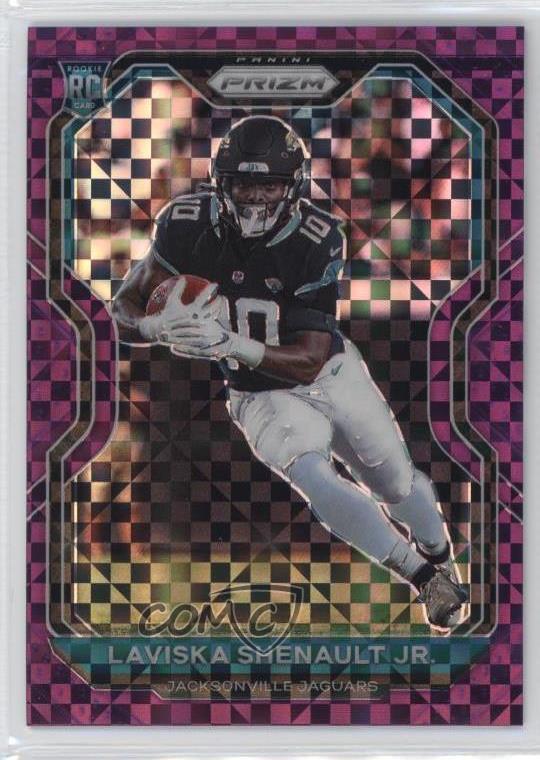 2020 Panini Prizm Rookie Purple Power Prizm 46/49 Laviska Shenault Jr #350 0m89