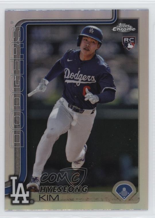2025 Topps Chrome Refractor Hyeseong Kim #152 1e91