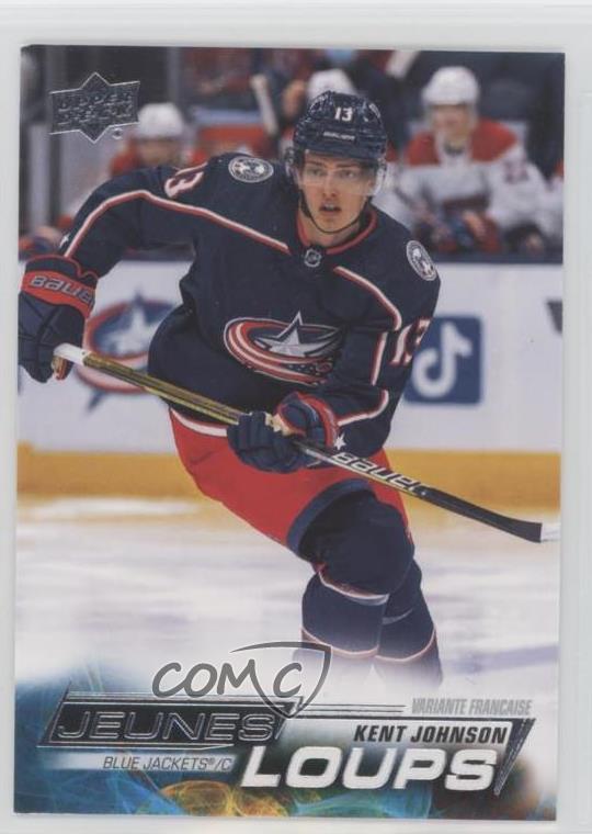 2022-23 Upper Deck Series 1 Young Guns French Kent Johnson #209 Rookie RC 1nw9