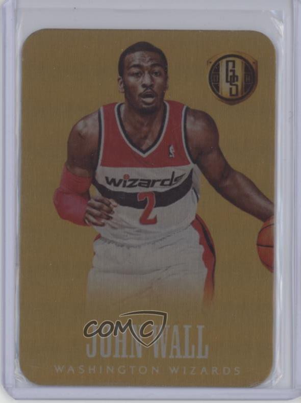 john wall gold wizards jersey