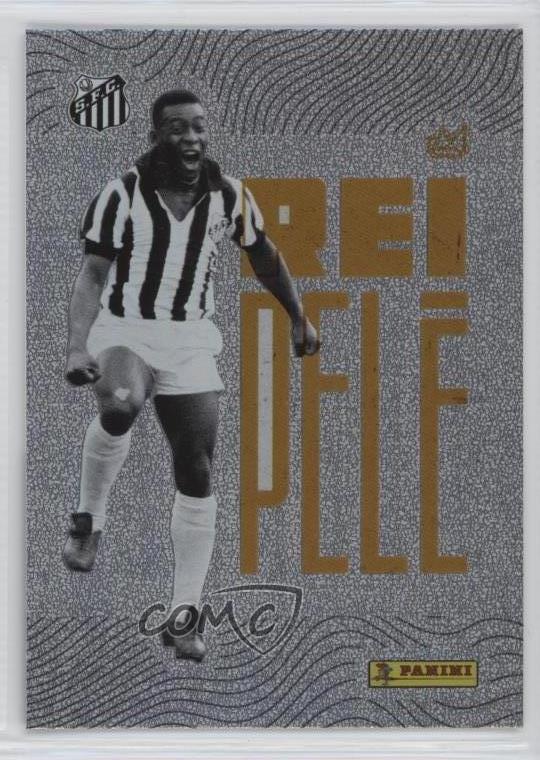 2023 Panini Santos Colecao de Cards Oficiais O Rei Pele