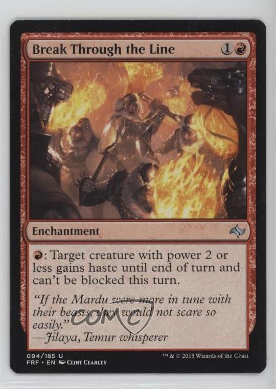 Break Through the Line Magic: Fate Reforged FRF #094 - Picture 1 of 2