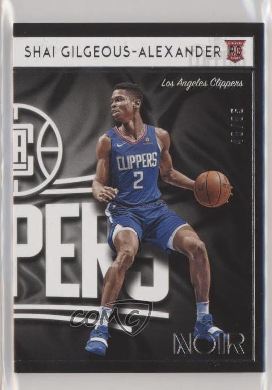 SP//85! 2018 PANINI INSTANT SHAI GILGEOUS-ALEXANDER RC CLIPPERS FIRST NBA ROOKIE