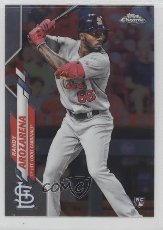 2020 Topps Chrome Randy Arozarena #49 0ao8