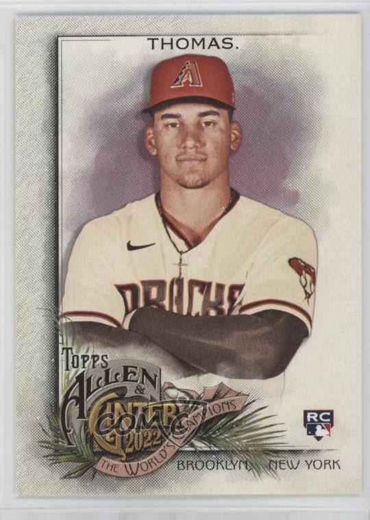 2022 Topps Allen & Ginter Alek Thomas #297 Rookie RC 12ka