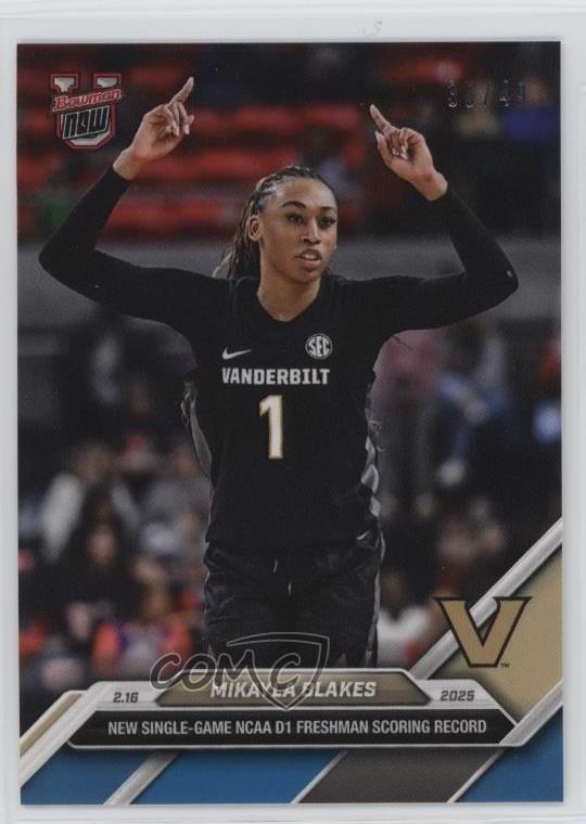 2024-25 Bowman U Now Blue 35/49 Mikayla Blakes #70 16to