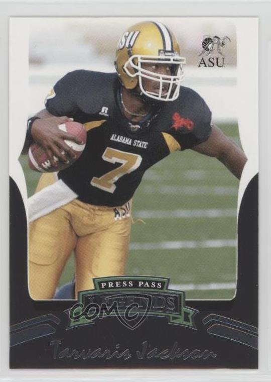 Details About 2006 Press Pass Legends 2 Tarvaris Jackson Alabama State Hornets Rookie Card