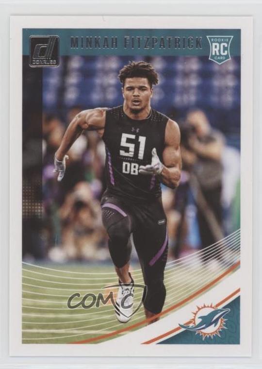 2018 Panini Donruss Rookie Minkah Fitzpatrick #353 0q1p