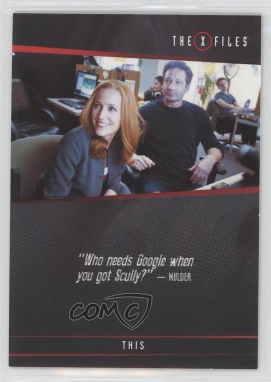 X Files Seasons 10 /& 11 Quotable X Files Chase Card Q11
