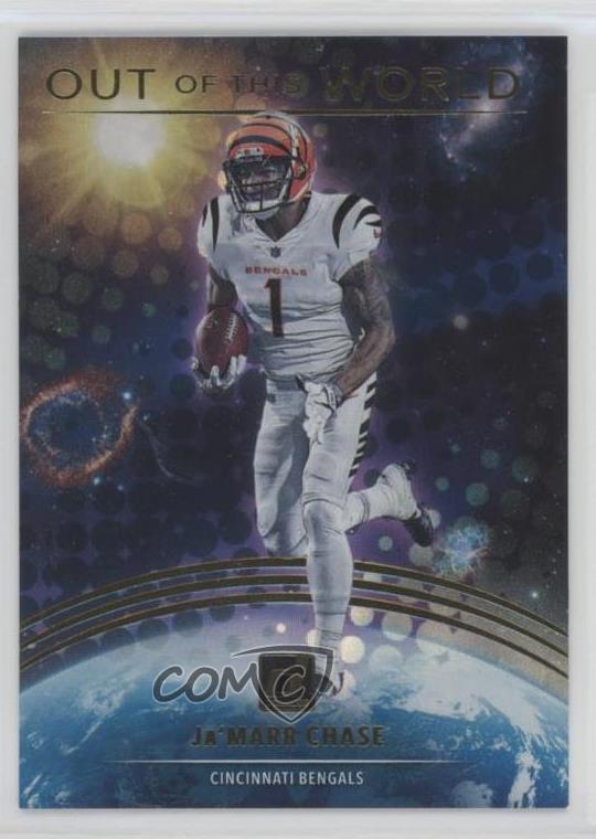 2021 Panini Donruss Out of this World Ja'Marr Chase #OTW-JMC 1pw3