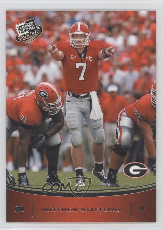 2009 Press Pass #7 Matthew Stafford Georgia Bulldogs Rookie Football Card | eBay 2009 Press Pass #7 Matthew Stafford Georgia Bulldogs Rookie Football Card | eBay
