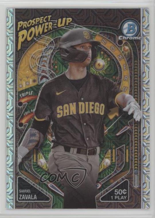 2024 Bowman Mega Box Chrome Prospect Power-Up Samuel Zavala #PP-2 11gl