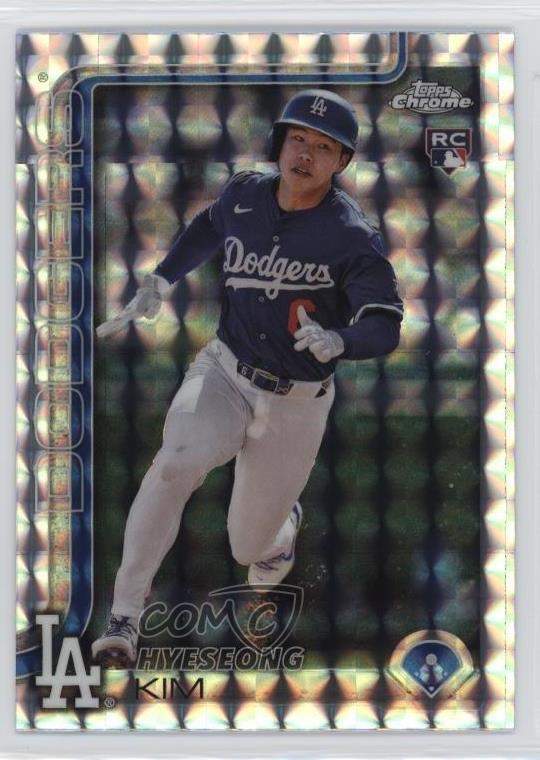 2025 Topps Chrome Geometric Refractor Hyeseong Kim #152 1gs7