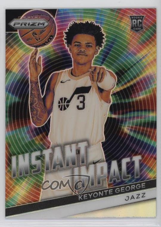 2023-24 Panini Prizm Instant Impact Silver Prizm Keyonte George #11 Rookie RC