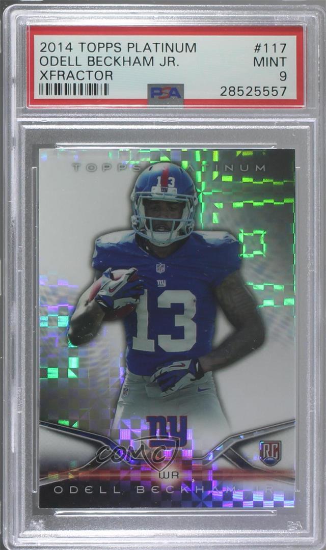 odell beckham jr platinum jersey