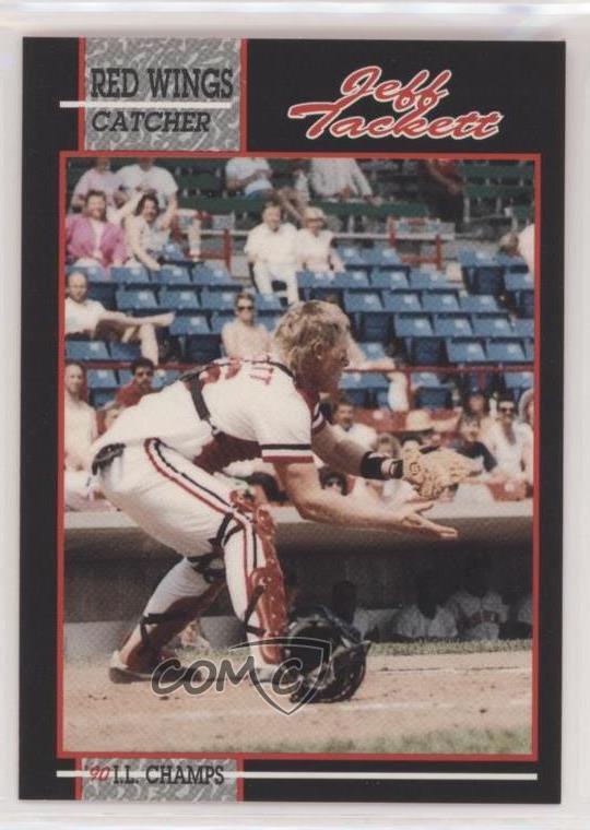 1990 Liberatore & Utter Rochester Red Wings Jeff Tackett #13