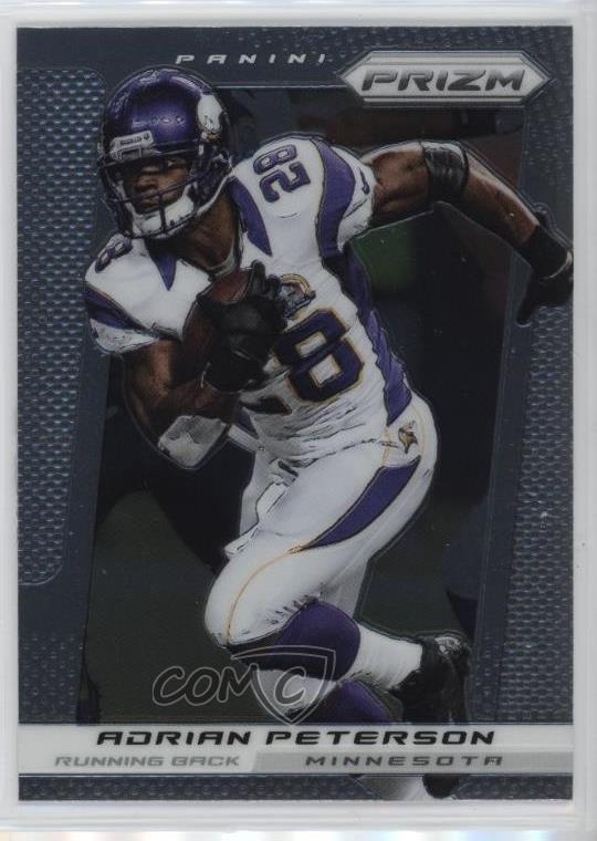 2013 Panini Prizm Adrian Peterson #124 2s1