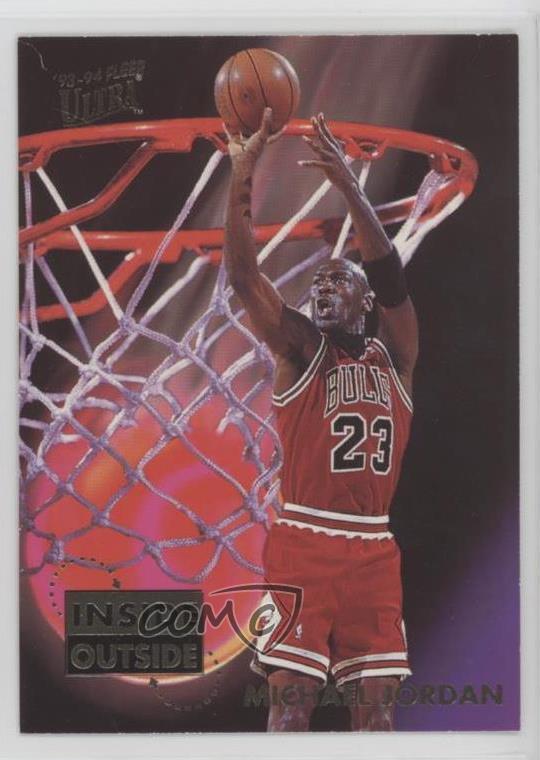 1993-94 Fleer Ultra Inside Outside Michael Jordan #4 HOF 04dh