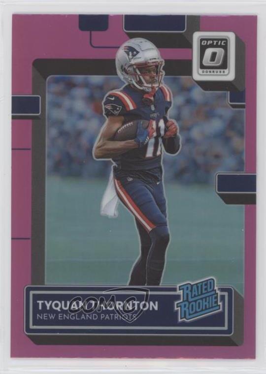 2022 Panini Donruss Optic Rated Pink Prizm Tyquan Thornton #222 Rookie RC 17iv