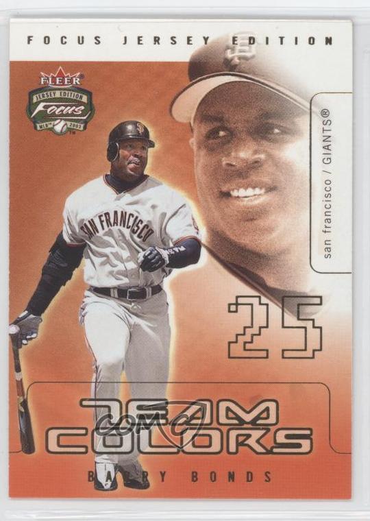 barry bonds jersey ebay