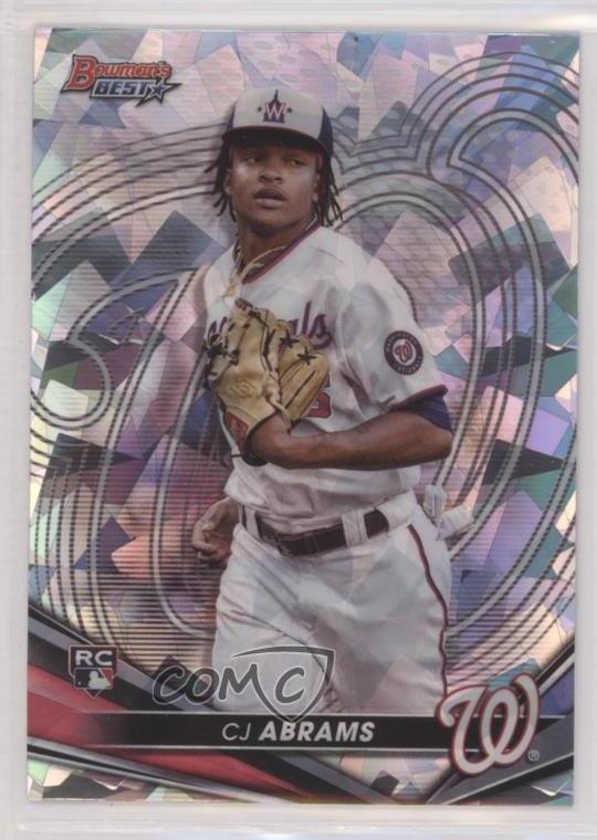 2022 Bowman's Best Atomic Refractor CJ Abrams #49 Rookie RC