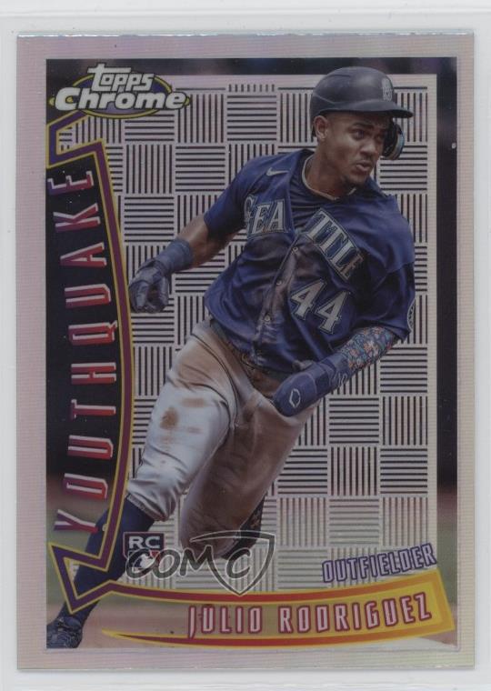 2022 Topps Chrome Sonic 1996 Youthquake Julio Rodriguez #YQ-2 1np8