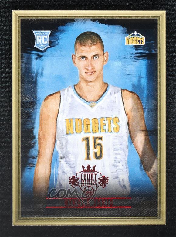 2015-16 Panini Court Kings Portraits Ruby 32/100 Nikola Jokic #30 Rookie RC