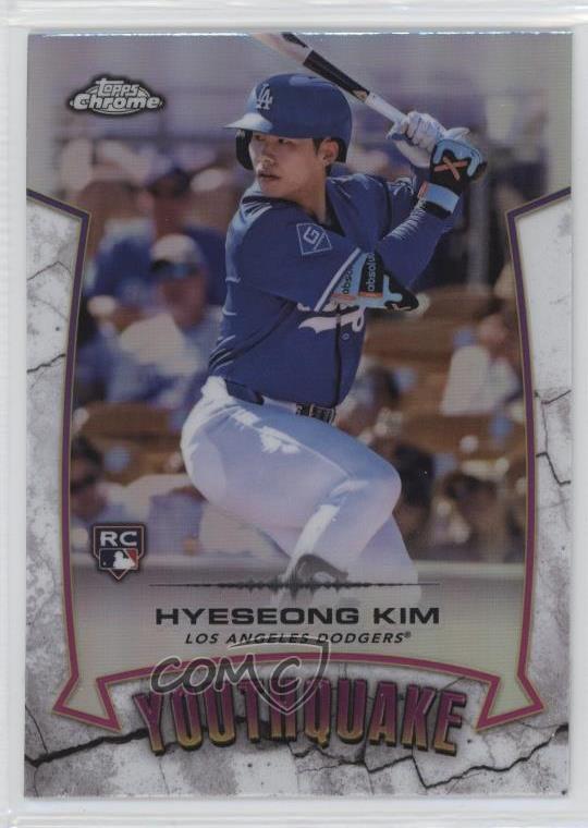 2025 Topps Chrome Youthquake Hyeseong Kim #YQ-3 1m63