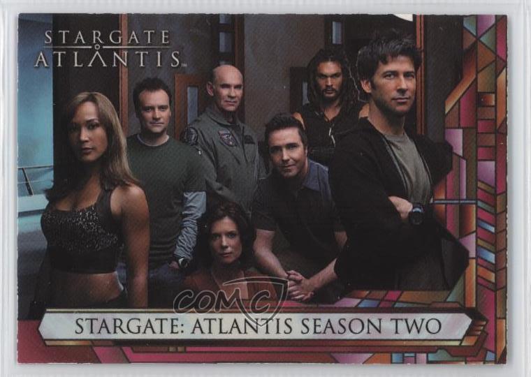 2006 Stargate Atlantis Season 2 promo card P1